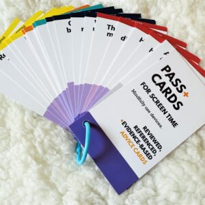 PASS cards for screen time use
