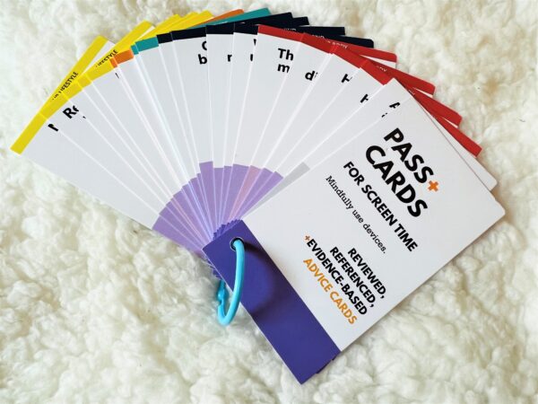 PASS cards for screen time use