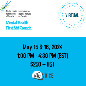 Mental Health First Aid virtual Canada